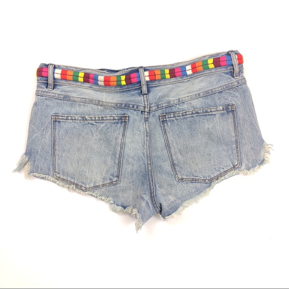 Free People Eliot Embroidered Shorts Size 26 - Picture 2 of 8